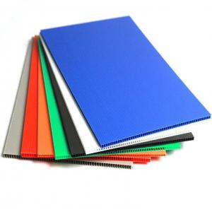 Polypropylene Corrugated Coroplast Sheet Lightweight Customized