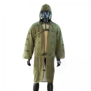 Breathable Nylon Mesh Tactical Ghillie Suit Army Green Camouflage Suit