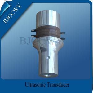 600W 20 KHZ Ultrasonic Transducer , Piezoelectric Transducer Ultrasound