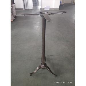 China Metal Dining Table Legs Coffee Table Bases Bar Height  Powder Coat Cast Iron Rusty supplier