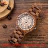 China wholesale Pu watch wooden watches alloy case quartz watch fashion watch concise styleDelicate / elegant wooden strap wholesale