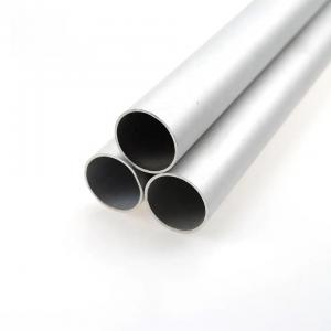 China Aluminum Round Tubes and Pipes Anodized Matt Sliver White Multiple Specification Extruded Aluminum Round Tubes for Chair supplier