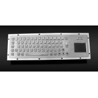 China Anti-explosion anti-water anti-dust Rugged metal industrial keyboard with touchpad on sale