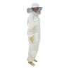 China White Fabric Mesh Beekeeping Outfits Suite With Ultra Protective Layer wholesale