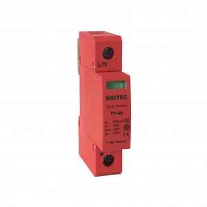 TY-40 1P SPD 40kA Type 2 Surge Protection Device AC Lightning Protector spd