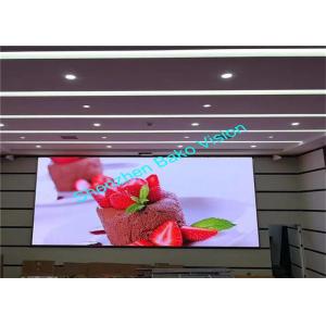 HIgh Definition Indoor Fixed LED Display Wall Mounted For Advertising