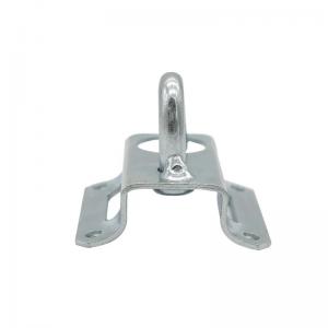 China 15 Kn Breaking Load Wire Clamp for FTTH Cable Management on Post Mounting Bracket supplier