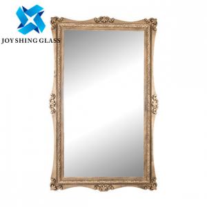 Espejo libre enmarcado cuarto de baño 2m m del maquillaje del cobre del espejo de la pared que magnifica 3m m 4m m 5m m