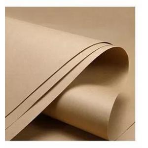 Eco Brown Flower Wrapping Paper , Uncoated Brown Kraft Paper Gift Wrap