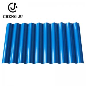 Pressed Steel Roofing Sheets Blue Color Galvanized Colored Corrugate Roofing Steel Sheet Tiles