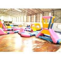 China Exclusive Beach Inflatable Water Parks Lake Floating Water Games For Kids on sale