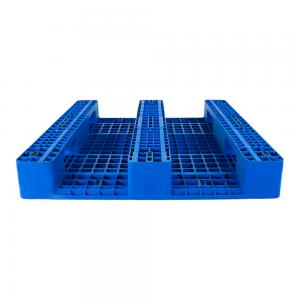 China Euro Standard Size 1200*800 Heavy Duty Plastic Pallet with Steel Bar ISO9001 Certified supplier