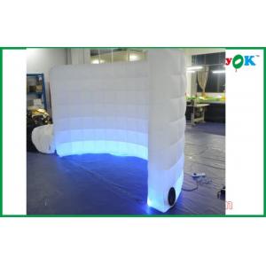China Party Tent Oxford Cloth Inflatable Air Tent White Wedding Inflatable Wall Inflatable Led Wall wholesale