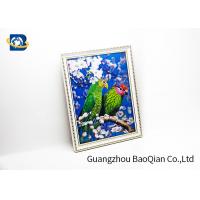 China Pet Material Custom Lenticular Printing , Birds 3D Pictures Of Animals 0.6MM Thickness on sale