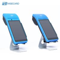 China Cheapest Blue-Tooth Handheld Android Based Pos System Bus Ticket Machine Edc Lottery Terminal With Fingerprint on sale