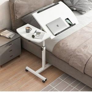 White Modern Metal Manual Folding Office Desk Furniture with 2 Stage Height Adjustment