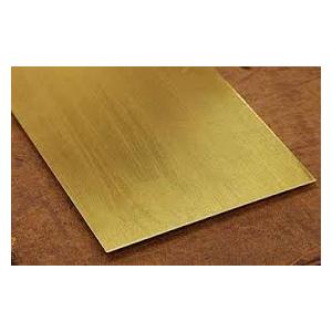 ASTM Brass Thick Plate , Laser Cutting Brass Sheet SGS ISO Certificate