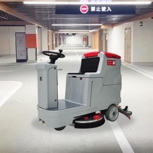 Industrial Commercial Ride On Floor Scrubber Battery Powered Cleaning Machine