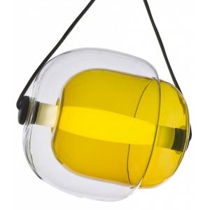 China Colorful Glass Ball Capsula Suspension Lamp Crystal Art Deco Pendant Light Design supplier