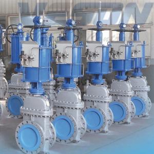 China Carbon Steel Pneumatic Gate Valve Actuator / Linear Rotary Actuator Heavy Duty supplier
