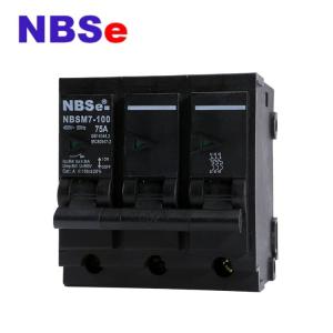 China NBSM7-100 100A Three Pole Circuit Breaker 100 Amp Over Current Protection supplier