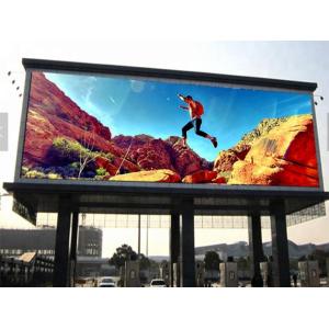China Die Casting Outdoor Advertising LED Display P8 High Brightness 1920Hz Resh Frequency supplier