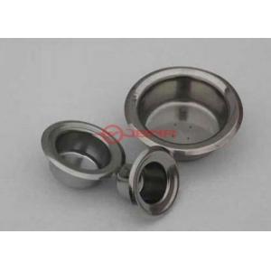 China Bright Grey Niobium Crucible , Niobium Cup For Melting CNC Process Parts supplier