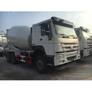 8 CBM Capacity Concrete Construction Equipment / Sinotruk Howo 6x4 Concrete Mixer Truck
