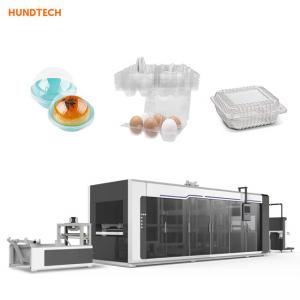 China HIPS PS Food Tray Thermoforming Machine Weddings Boxes 120mm Depth supplier