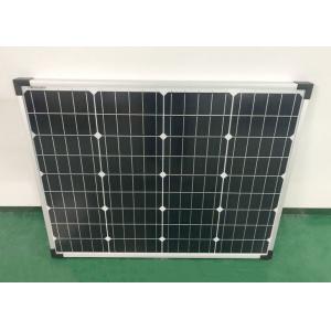China MC4 Connector Monocrystalline Solar Module 50 Watt 18V Solar Panels For Your House supplier