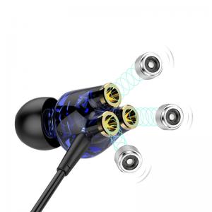 China 3.5mm Gamer Wireless Sports Earphones / Sports Stereo Headset 6 Dynamic Driver Unit In Ear Bass supplier