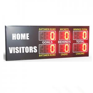 China Traditional Aussie Rules AFL Electronic Scoreboard  900MM X 2650MM X 100MM supplier