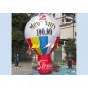 Outdoor Men's Suits advertising inflatable ground balloon with flags around made