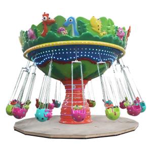 China Animal Shape Flying Chair Ride 16 People Running Diameter 7.5m Height 5m supplier