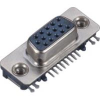 China WCON IO Connector for Computer 15 Pin D-Type Connector Female Connectors on sale