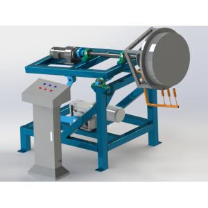Water Storage Bucket Rock And Roll Rotational Moulding Machine For Plastic Hollow Products
