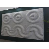 China Flame Retardant 3d Acoustic Wall Panels Noise Absorbing Wall Art Heat Insulation on sale