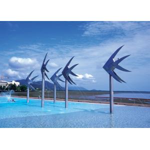 Sea Fish Commercial Water Features , Swimming Pool Water Features Stainless Steel