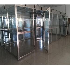China Custom Aluminum Frame Softwall Cleanroom Unidirectional Air Flow supplier