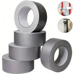 Adhesive Silver Heavy Duty Synthetic Rubber 170U Print Waterproof Cloth Duct Tape Decorative