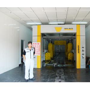 China Car cleaning machine tepo-auto tunnel, industrial car wash equipment supplier