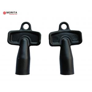 China Meter Box Key 2 Pack Nylon Plastic 54*33mm Outer Socket Dia. 14mm Socket Depth 15mm For Gas And Electric Meter Box supplier