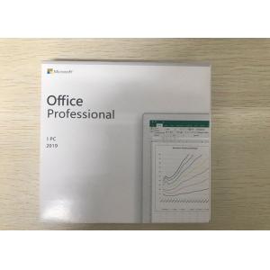 China Retail Microsoft Office Pack Professional 2019 Product Key Wit supplier