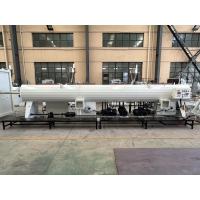 China UPVC 75- 250mm Pvc Pipe Extrusion Line Machine With 80/156 Extruder on sale