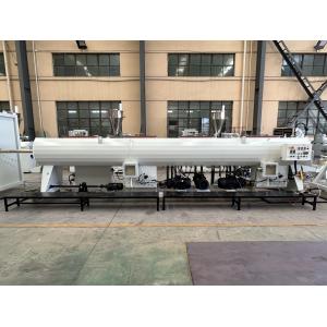UPVC 75- 250mm Pvc Pipe Extrusion Line Machine With 80/156 Extruder