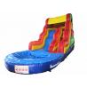 Best sale rainbow inflatable water slide bright colour inflatable slide with