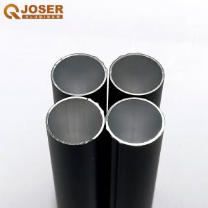 China 43mm Mill Finish Roller Blinds Aluminum Profile Tube For Curtain Wall supplier