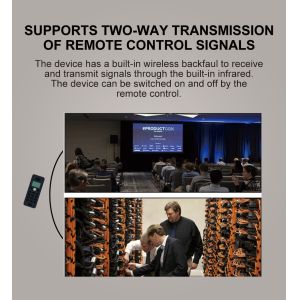 HDMI1.4 / HDMI1.2 Type Agreement HDBT HDMI Extender with Dolby TrueHD Audio Support and PoE Power Supply