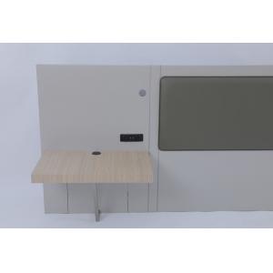 China Hotel Bedroom Furniture Headboard With Nightstands In Hilton Garden Hotel Project supplier