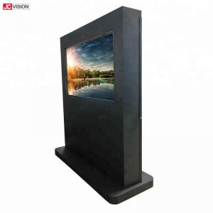 China 1920 X 1080 Outdoor Touch Screen Kiosk , Outdoor Digital Advertising Display 43 46 55 Inch supplier